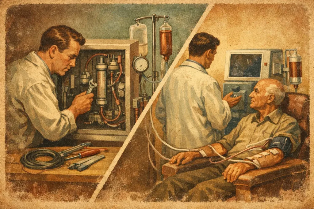 Dialysis Repair Versus Replacement