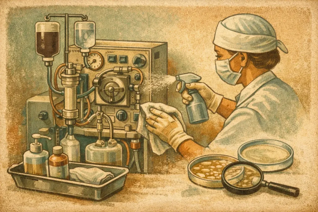 Dialysis Machine Disinfection Validation Protocol