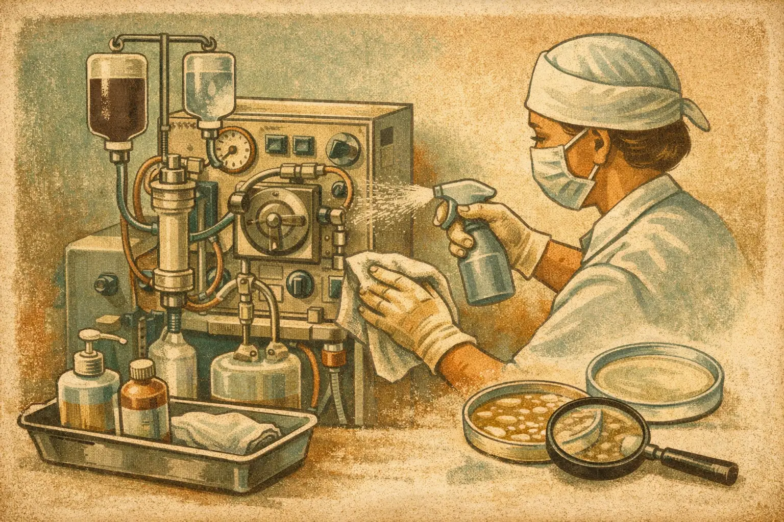 Dialysis Machine Disinfection Validation Protocol